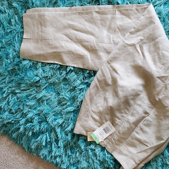 nwt women's harve Bernard linen blend dress pants - Picture 1 of 5